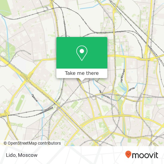 Lido, Новослободская улица Москва 127055 map