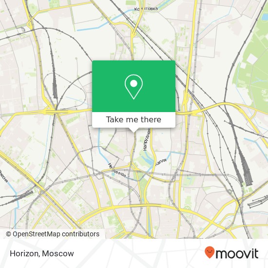 Horizon, Москва 127018 map