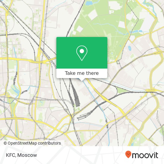 KFC, Верхняя Красносельская улица Москва 107140 map