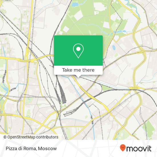 Pizza di Roma, Верхняя Красносельская улица, 3A Москва 107140 map