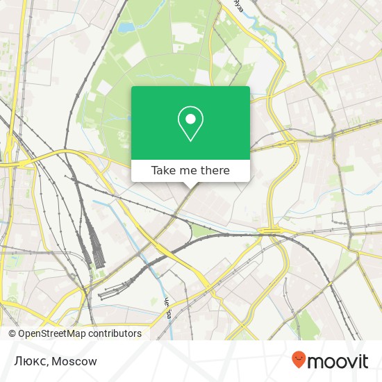 Люкс, Русаковская улица Москва 107113 map