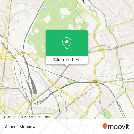 Akcent, Русаковская улица Москва 107113 map