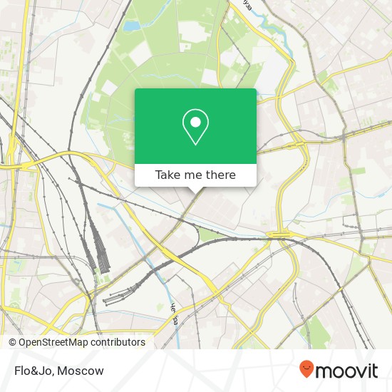 Flo&Jo, Русаковская улица Москва 107113 map