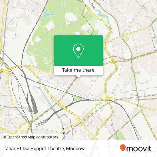 Zhar Ptitsa Puppet Theatre map