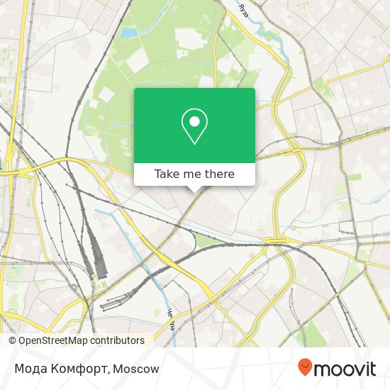 Мода Комфорт, Сокольническая площадь Москва 107113 map