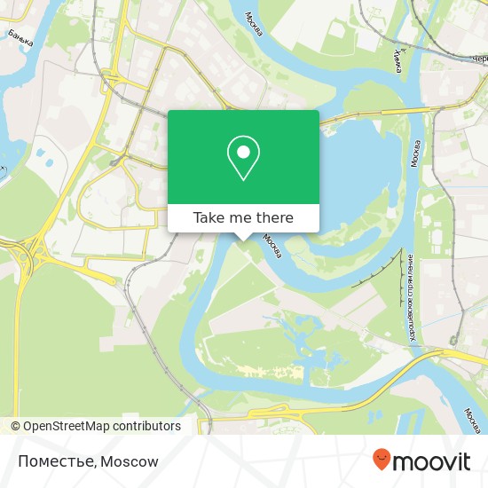 Поместье, Москва 123103 map