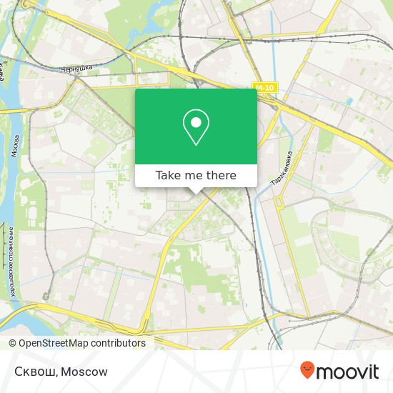 Сквош, улица Маршала Мерецкова Москва 123060 map