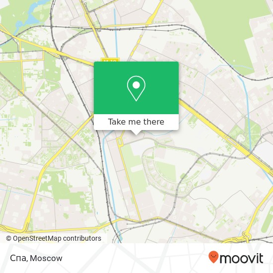 Спа, Москва 125252 map