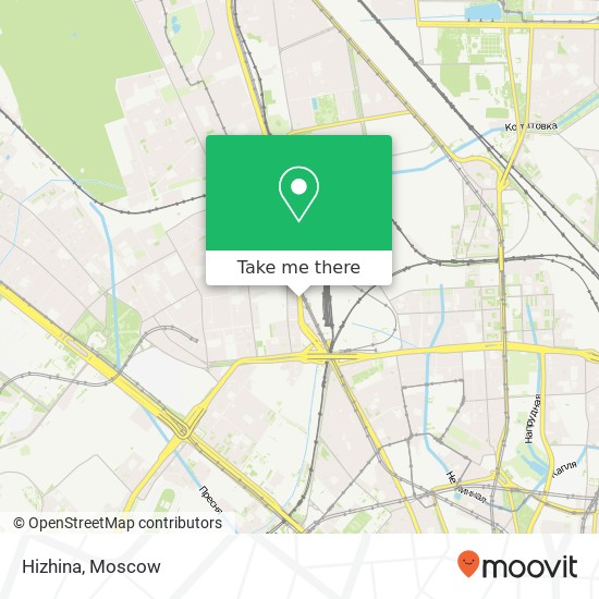 Hizhina, Бутырская улица Москва 127015 map