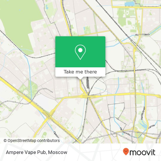 Ampere Vape Pub, Бутырская улица Москва 127015 map