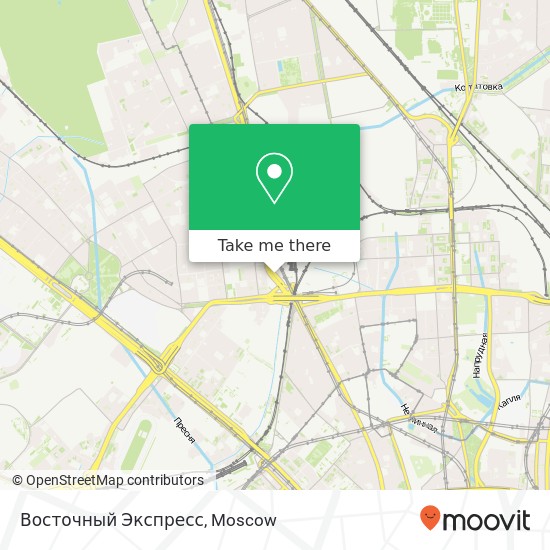 Восточный Экспресс, Заревый проезд, 12 Москва 127015 map