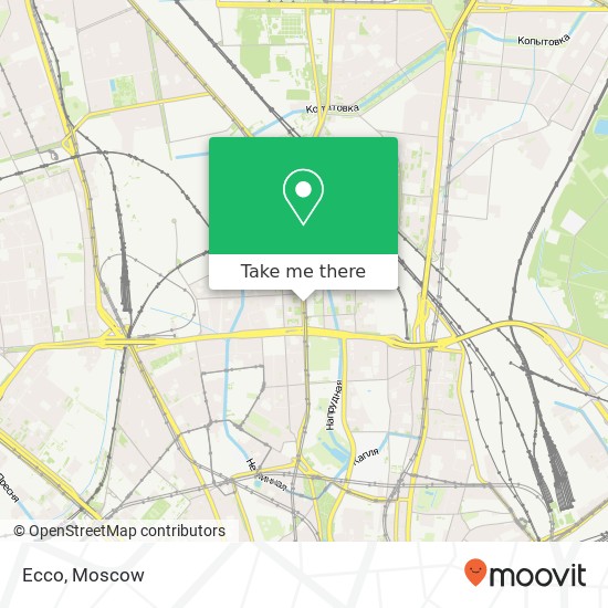 Ecco, Шереметьевская улица Москва 129594 map