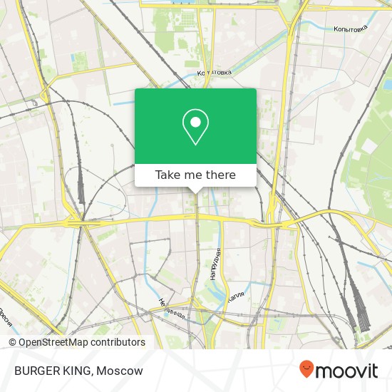 BURGER KING, Шереметьевская улица Москва 129594 map