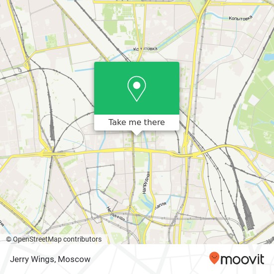 Jerry Wings, Москва 129594 map