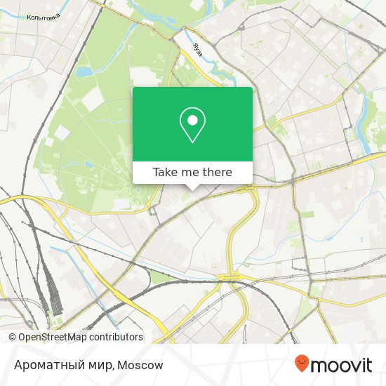 Ароматный мир, улица Малая Остроумовская, 1Г Москва map