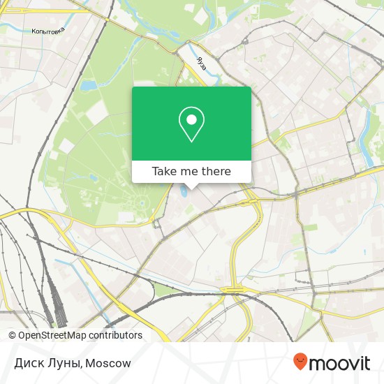 Диск Луны, Большая Остроумовская улица, 12 Москва 107014 map
