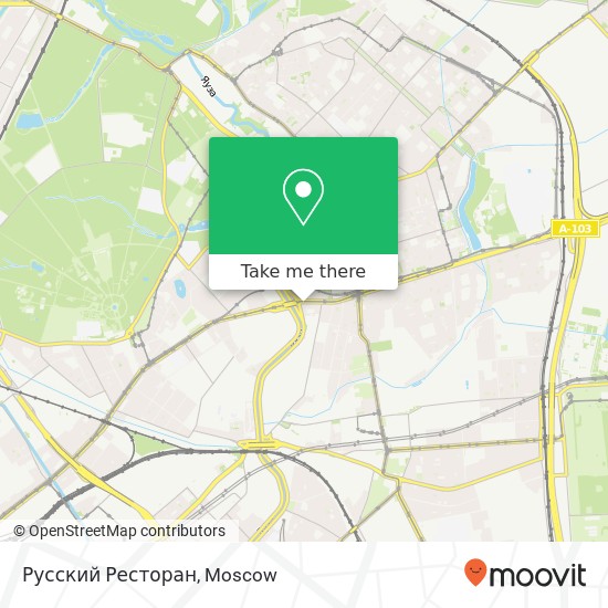 Русский Ресторан, Москва 107076 map