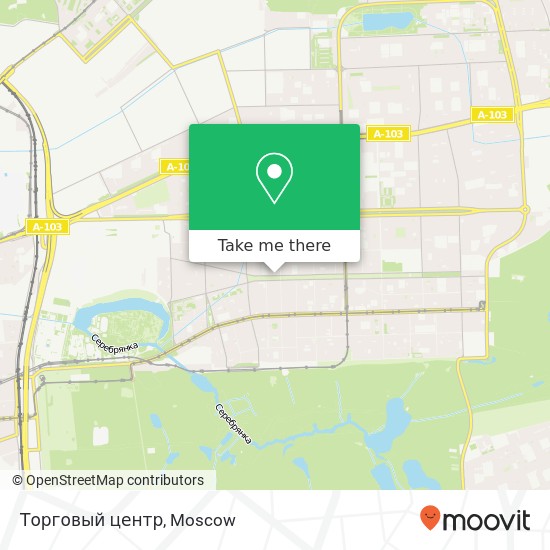 Торговый центр, Измайловский бульвар Москва 105264 map