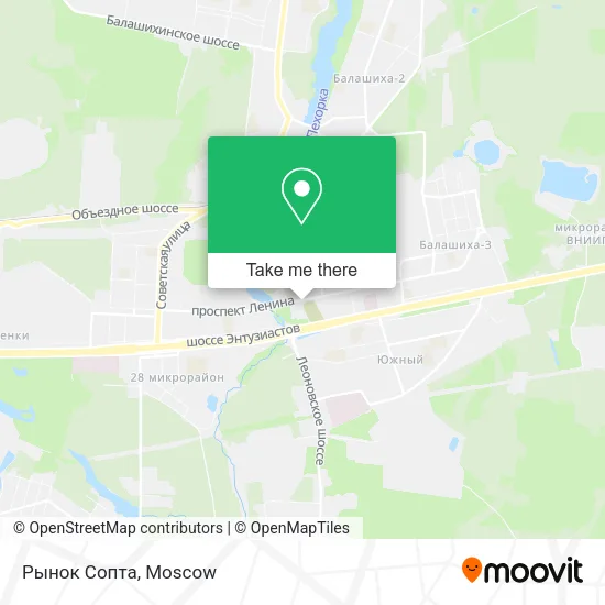 Рынок Сопта map