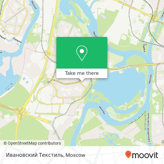 Ивановский Текстиль, Таллинская улица Москва 123458 map