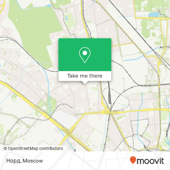 Норд, 4-й Вятский переулок Москва 127287 map