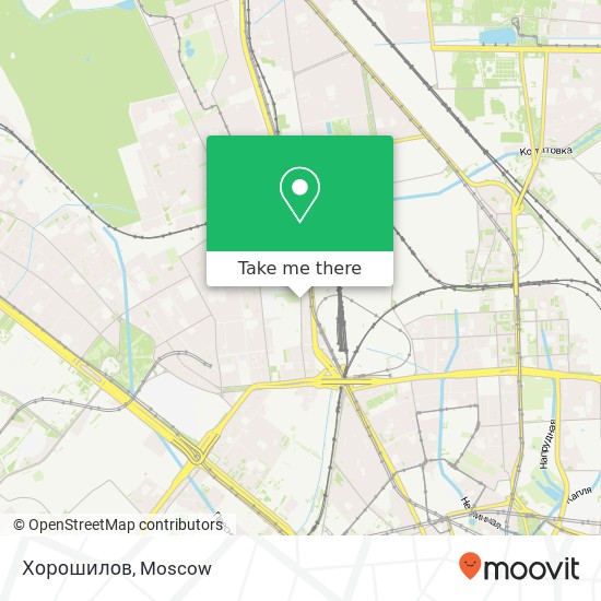 Хорошилов, Вятская улица Москва 127015 map