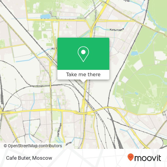 Cafe Buter, проспект Мира Москва 129085 map