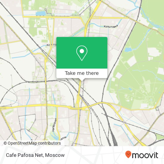 Cafe Pafosa Net, проспект Мира Москва 129626 map