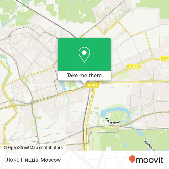 Локо Пицца, Москва 107553 map