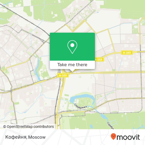 Кофейня, Москва 105122 map