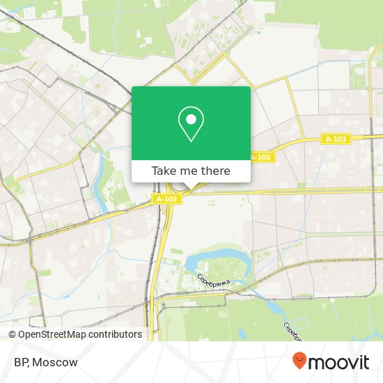 BP, Москва 105122 map