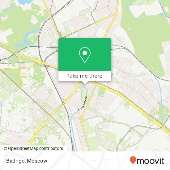 Badrigo, Ленинградский проспект Москва 125057 map