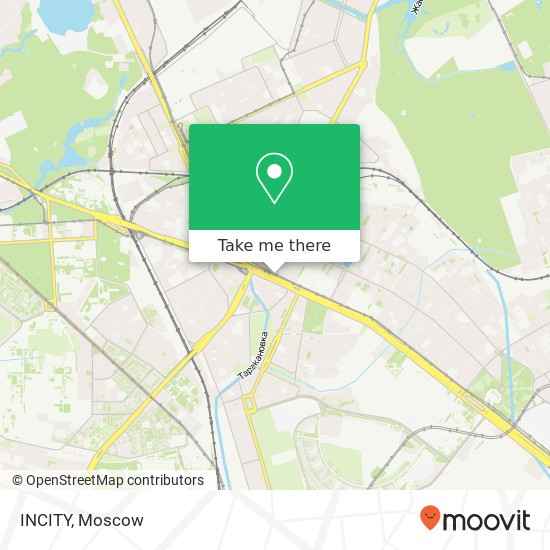 INCITY, Ленинградский проспект, 76 Москва 125315 map