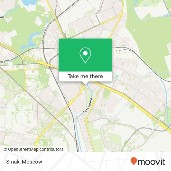 Smak, улица Алабяна Москва 125057 map