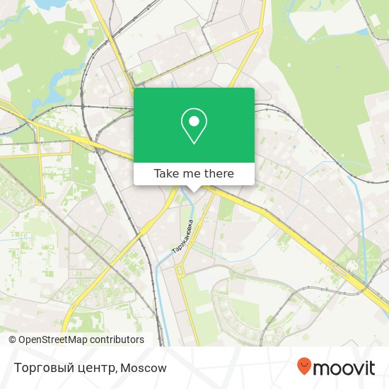 Торговый центр, Москва 125057 map