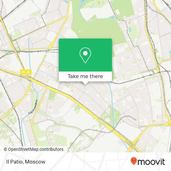 Il Patio, Москва 125319 map