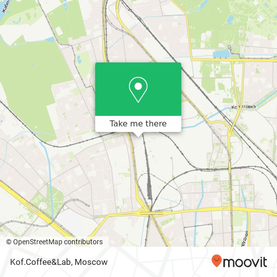Kof.Coffee&Lab, Новодмитровская улица, 1 str 1 Москва 127015 map