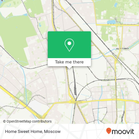 Home Sweet Home, Большая Новодмитровская улица, 36 Москва 127015 map