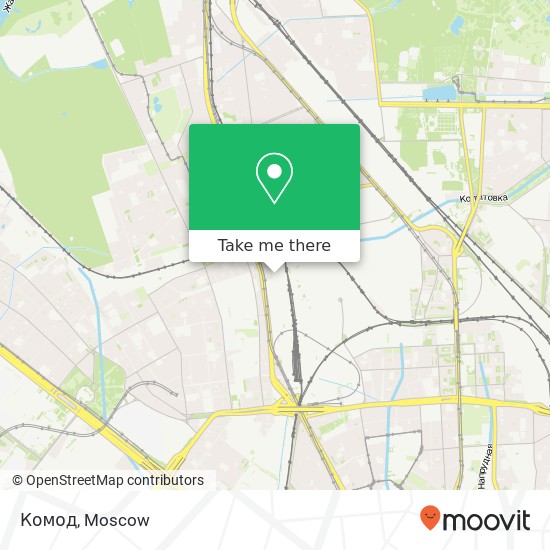Комод, Москва 127015 map