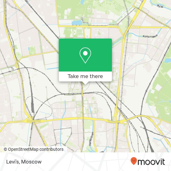 Levi's, Москва 127521 map