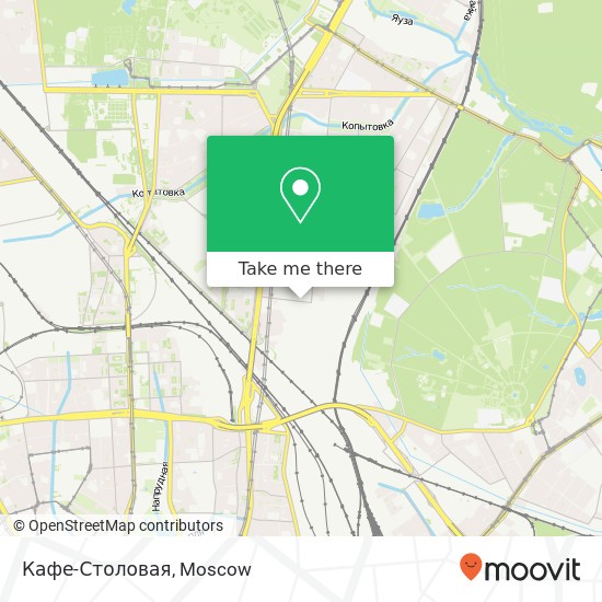 Кафе-Столовая, Графский переулок Москва 129626 map
