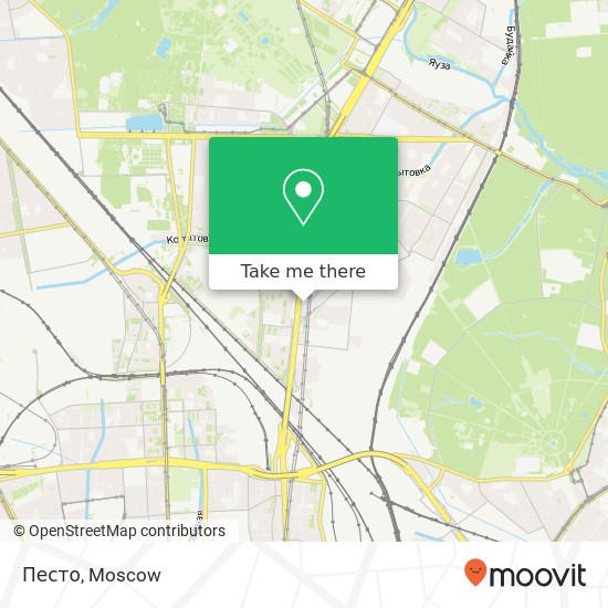 Песто, Москва 129626 map