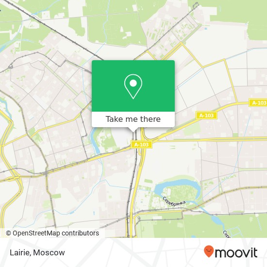 Lairie, Окружной проезд Москва 107553 map