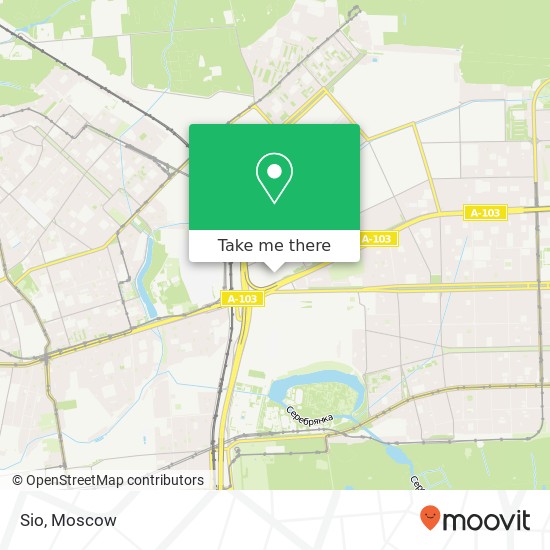 Sio, Москва 105122 map