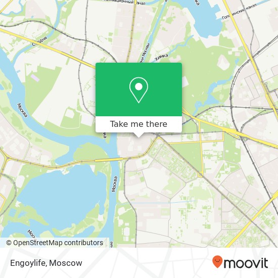 Engoylife, Москва 123182 map