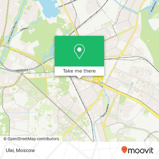 Ulei, Волоколамское шоссе Москва 125080 map