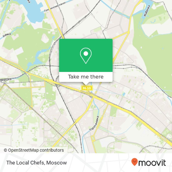The Local Chefs, Ленинградское шоссе Москва 125315 map
