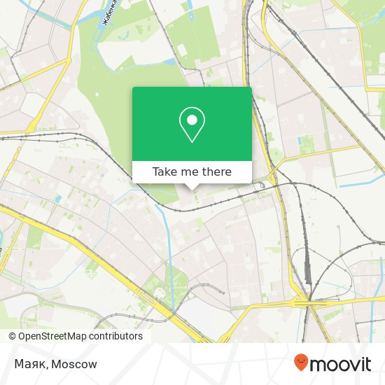 Маяк, улица Вучетича Москва 127206 map