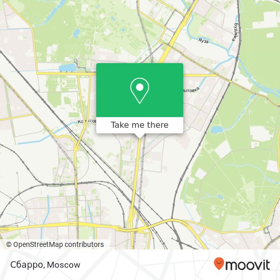 Сбарро, проспект Мира Москва 129626 map