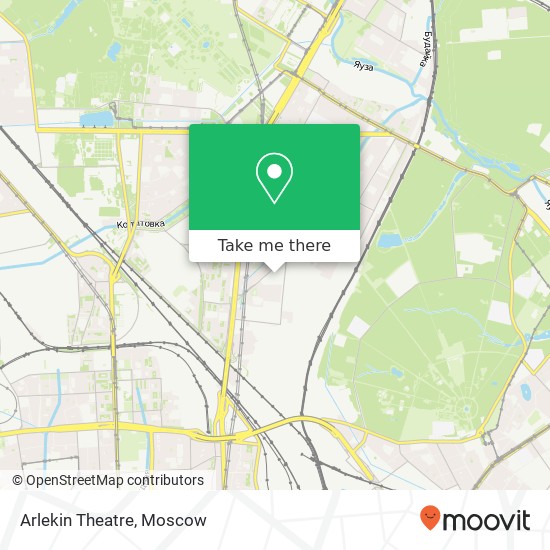Arlekin Theatre map